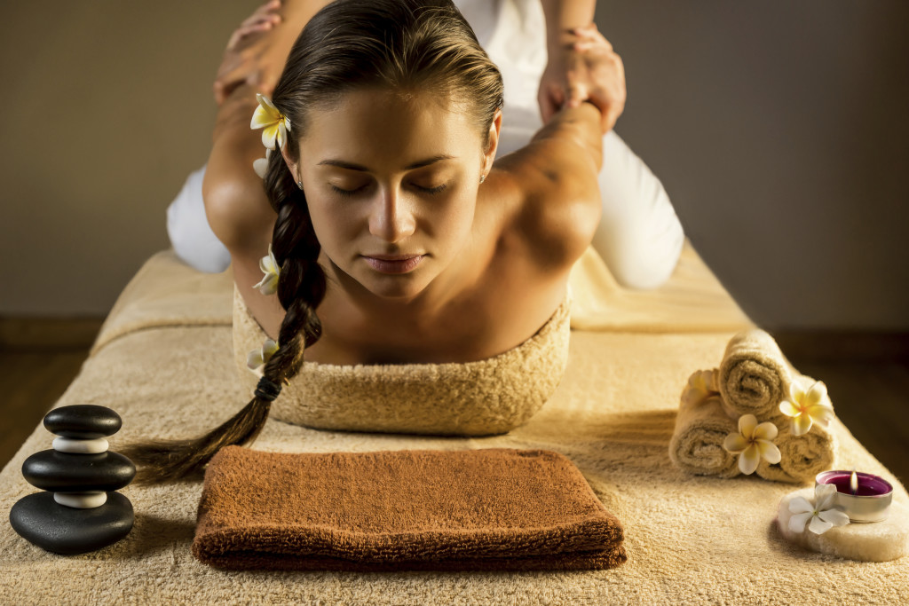 Massage Aces store interior photo placeholder